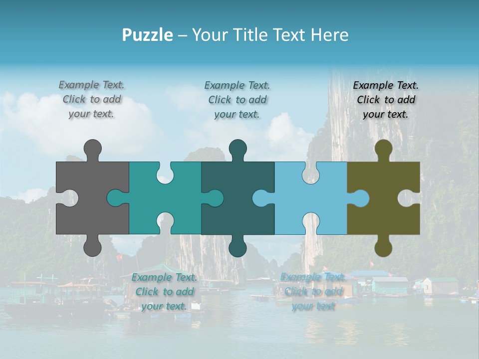 Seascape South Famous PowerPoint Template