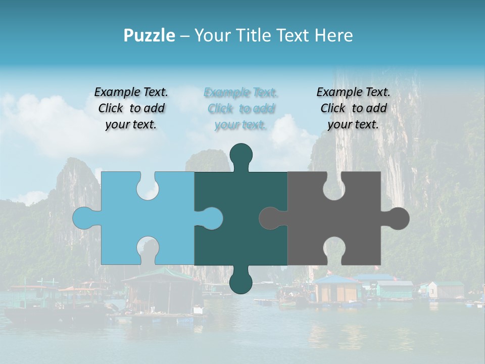 Seascape South Famous PowerPoint Template