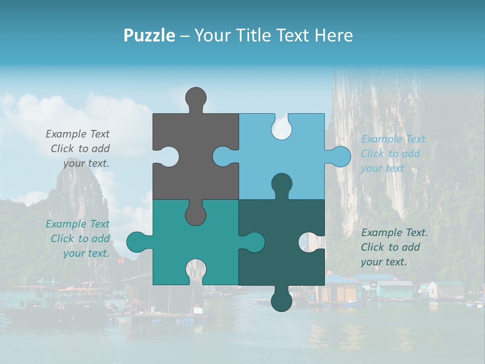 Seascape South Famous PowerPoint Template