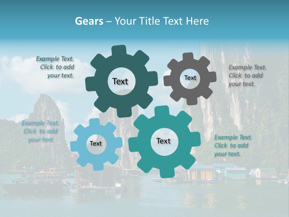 Seascape South Famous PowerPoint Template