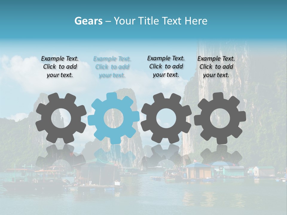 Seascape South Famous PowerPoint Template