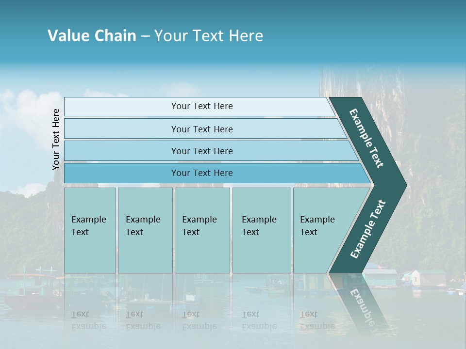 Seascape South Famous PowerPoint Template