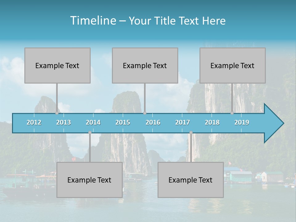 Seascape South Famous PowerPoint Template