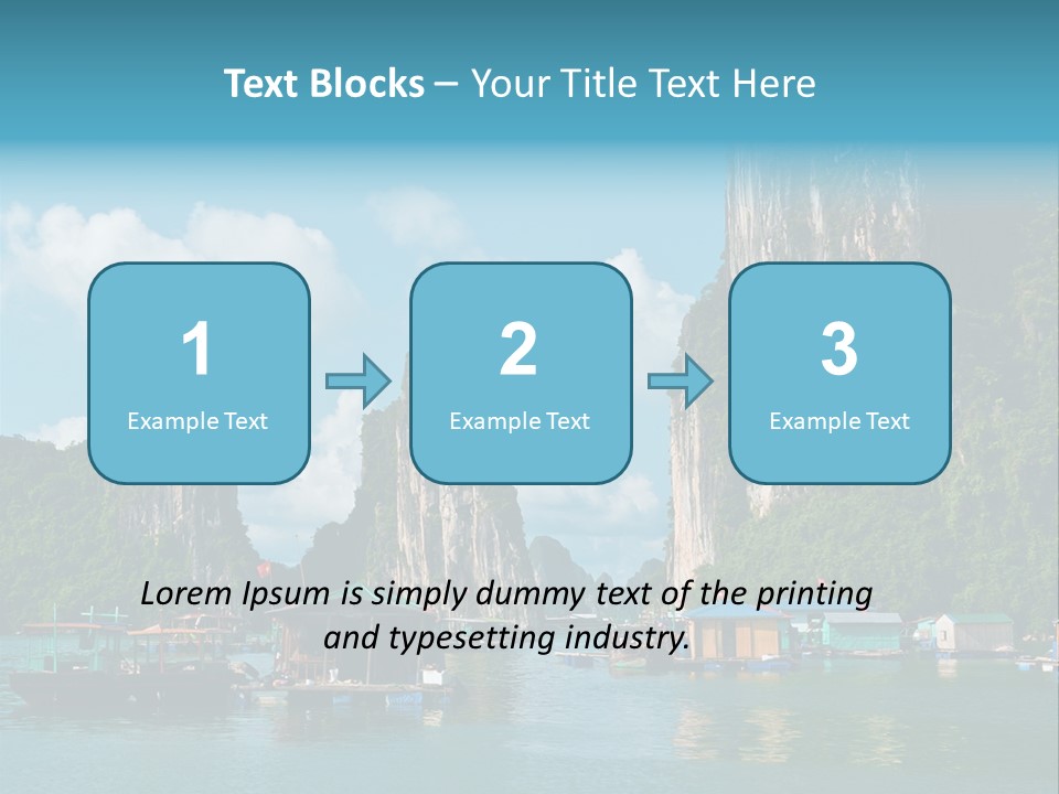 Seascape South Famous PowerPoint Template