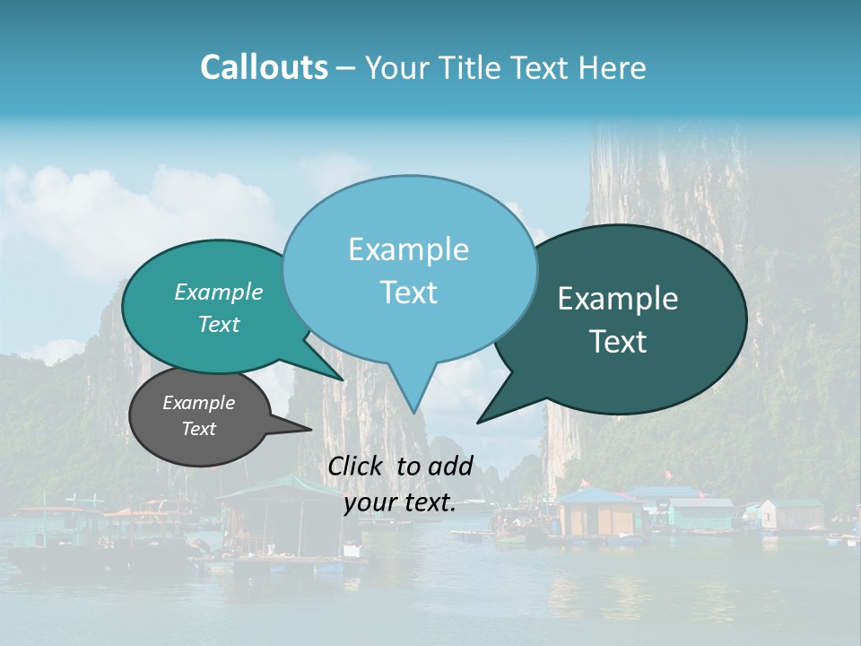 Seascape South Famous PowerPoint Template