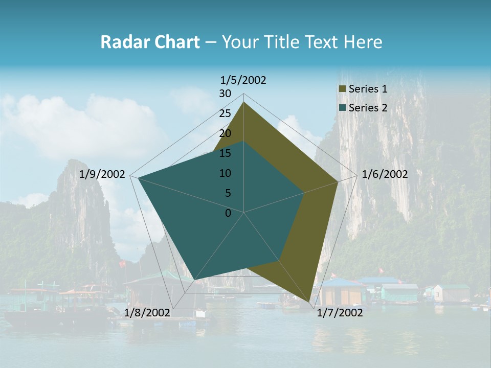 Seascape South Famous PowerPoint Template