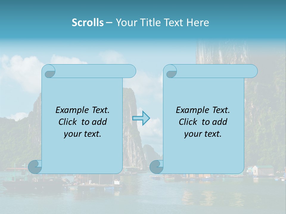 Seascape South Famous PowerPoint Template