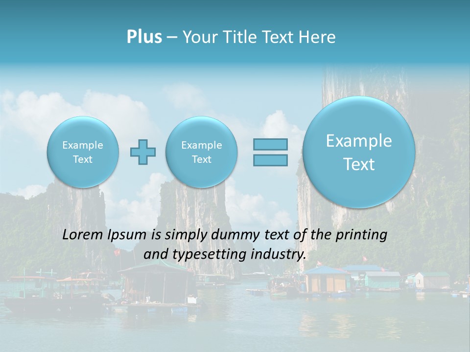 Seascape South Famous PowerPoint Template