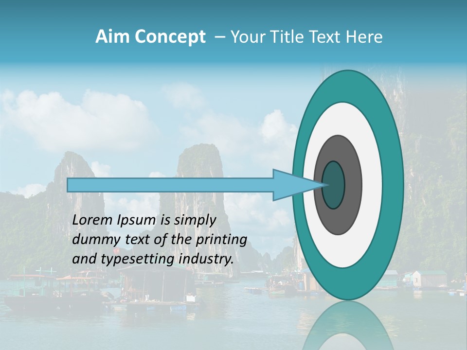 Seascape South Famous PowerPoint Template