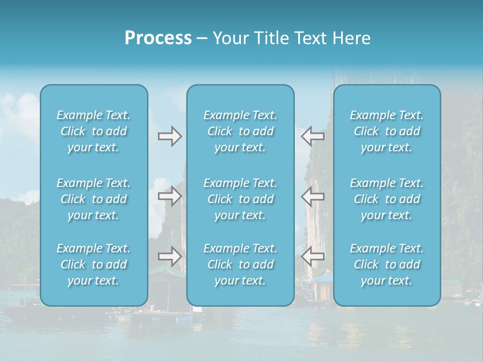 Seascape South Famous PowerPoint Template