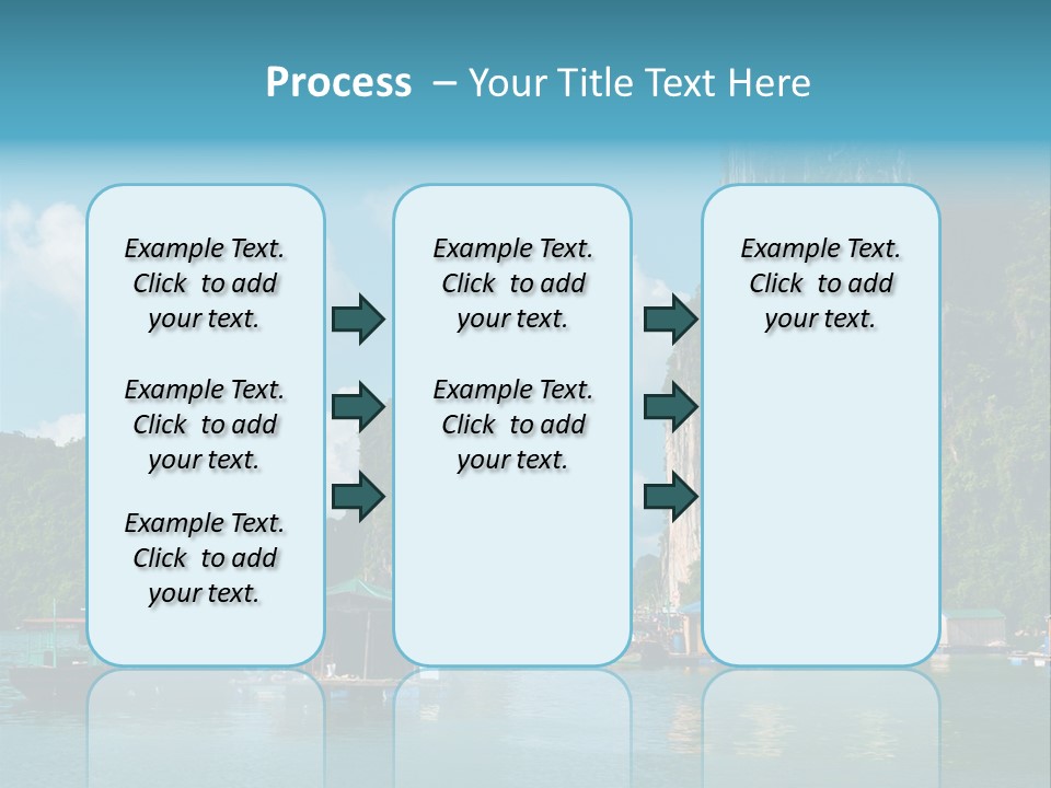 Seascape South Famous PowerPoint Template