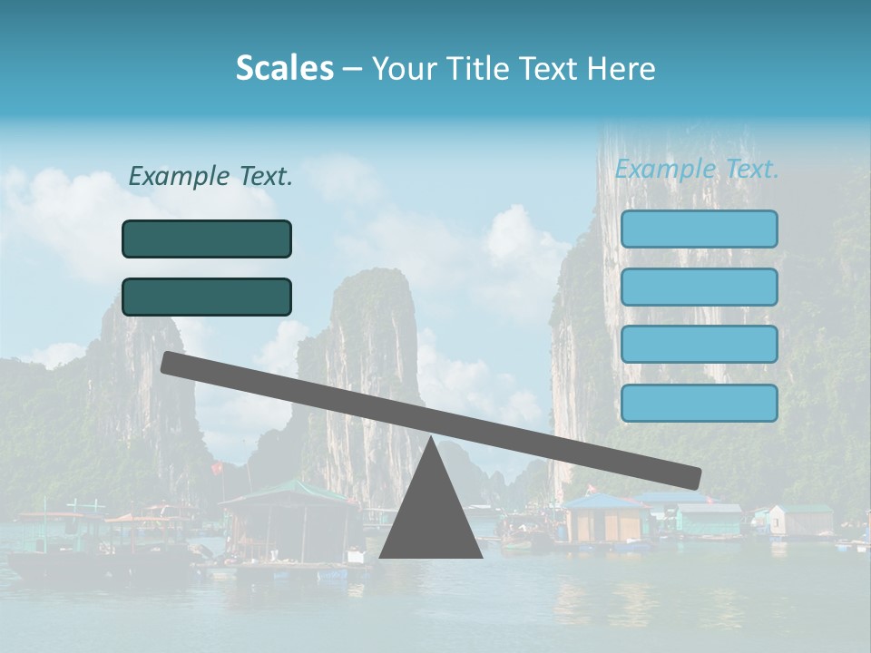 Seascape South Famous PowerPoint Template