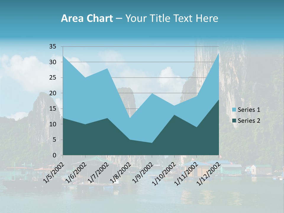 Seascape South Famous PowerPoint Template
