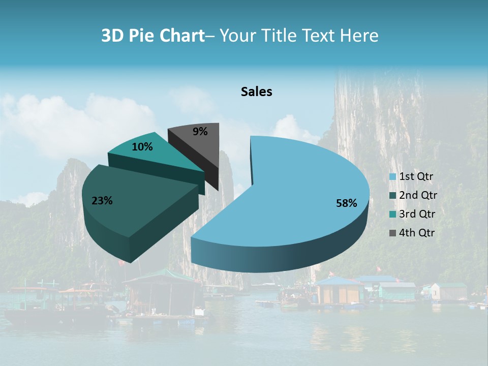 Seascape South Famous PowerPoint Template