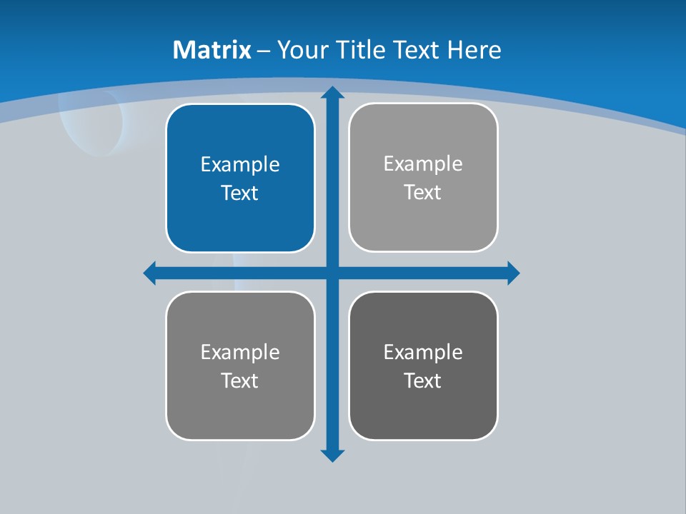 Abstract Artistic Blow Out PowerPoint Template