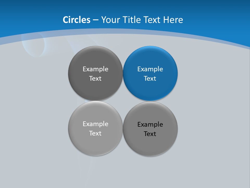 Abstract Artistic Blow Out PowerPoint Template