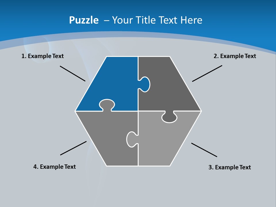 Abstract Artistic Blow Out PowerPoint Template