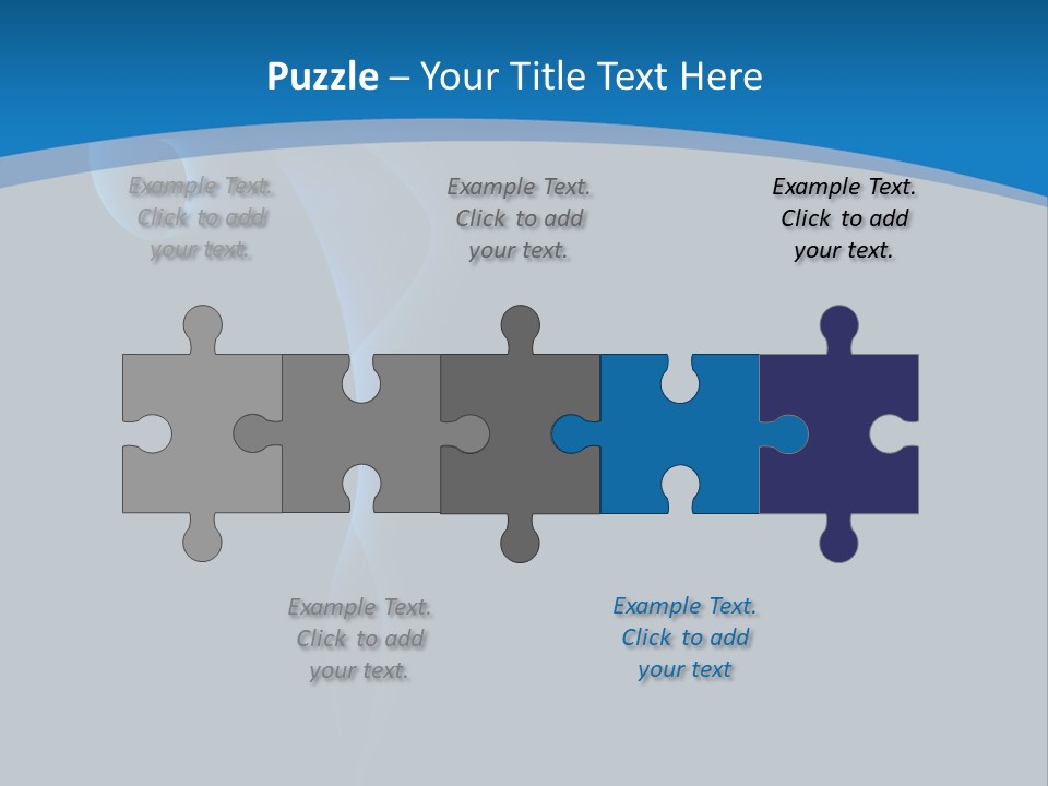 Abstract Artistic Blow Out PowerPoint Template