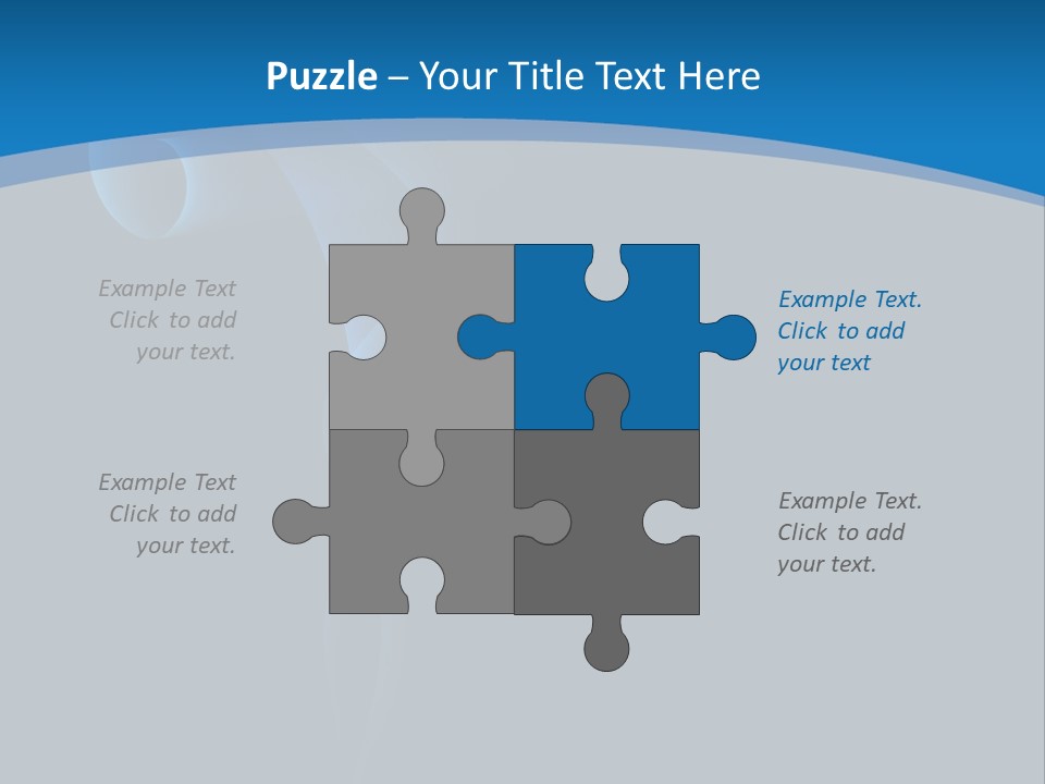 Abstract Artistic Blow Out PowerPoint Template