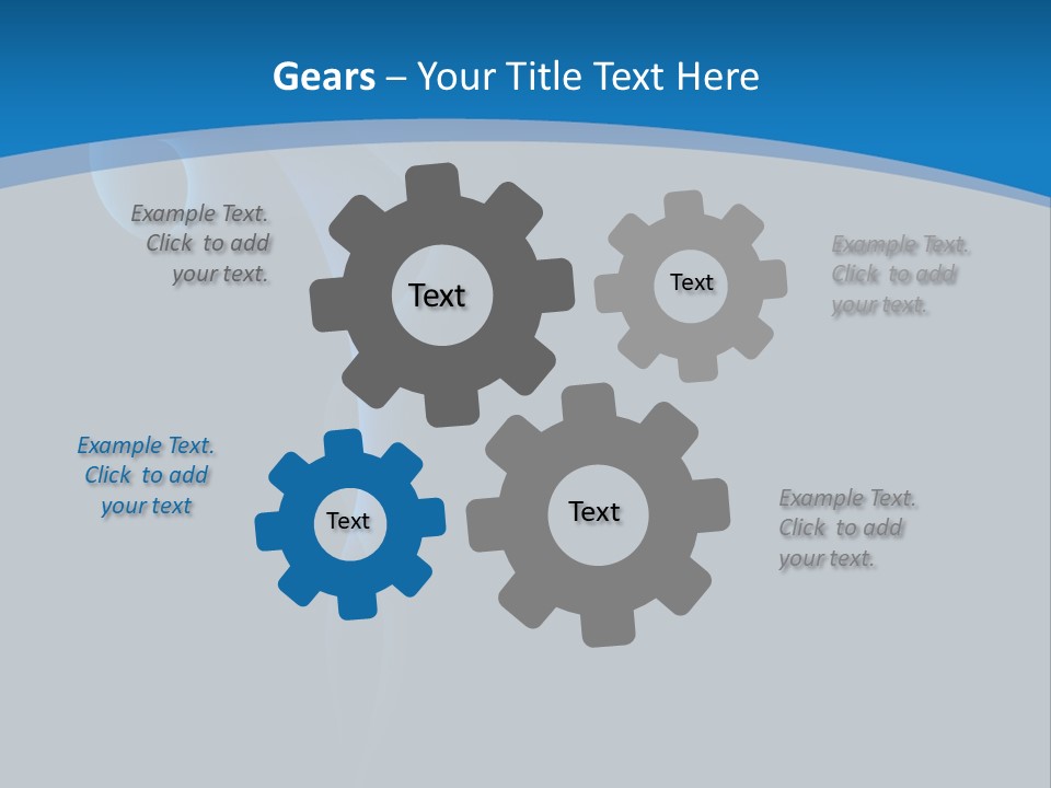 Abstract Artistic Blow Out PowerPoint Template