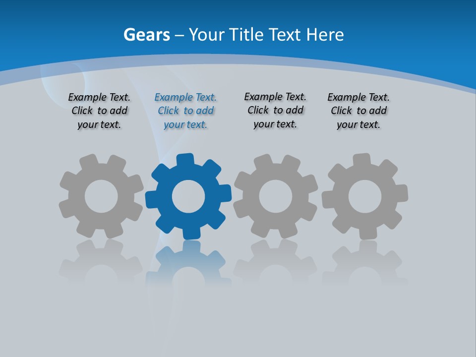 Abstract Artistic Blow Out PowerPoint Template