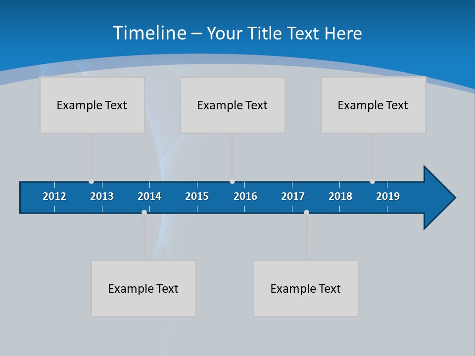 Abstract Artistic Blow Out PowerPoint Template
