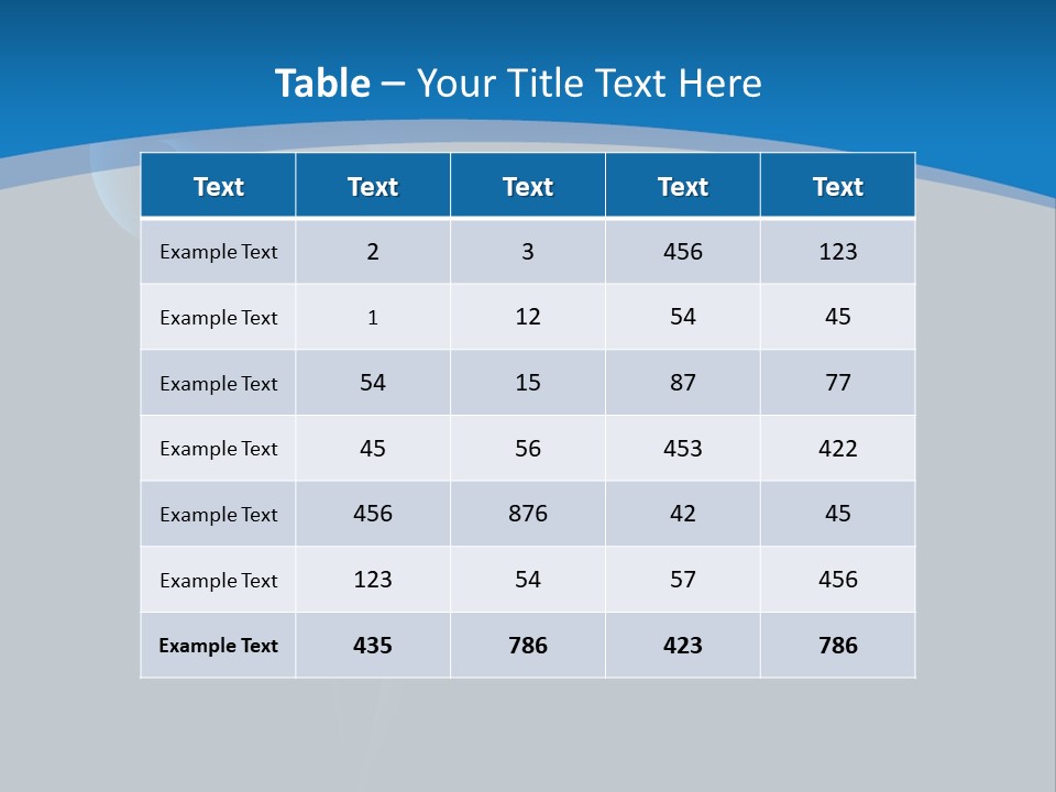 Abstract Artistic Blow Out PowerPoint Template