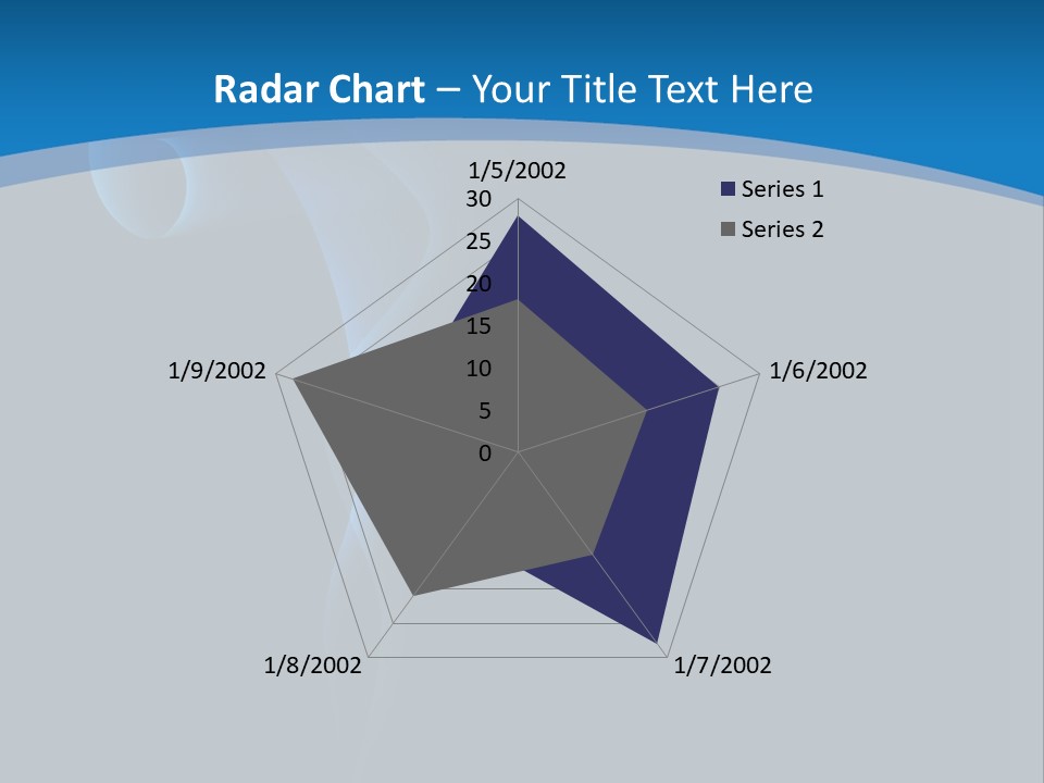 Abstract Artistic Blow Out PowerPoint Template