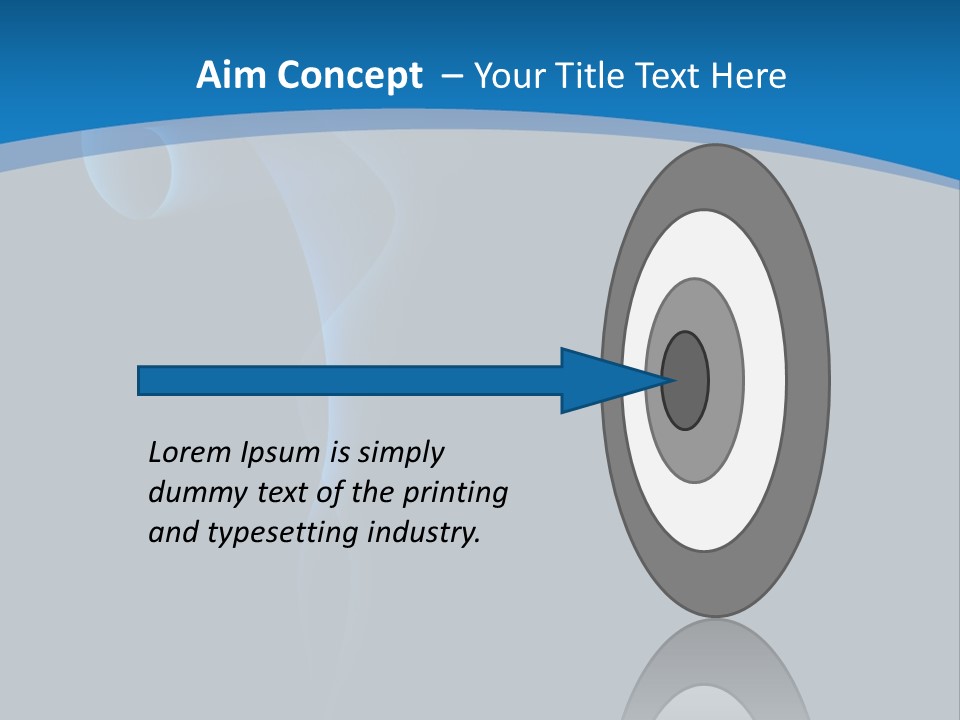 Abstract Artistic Blow Out PowerPoint Template