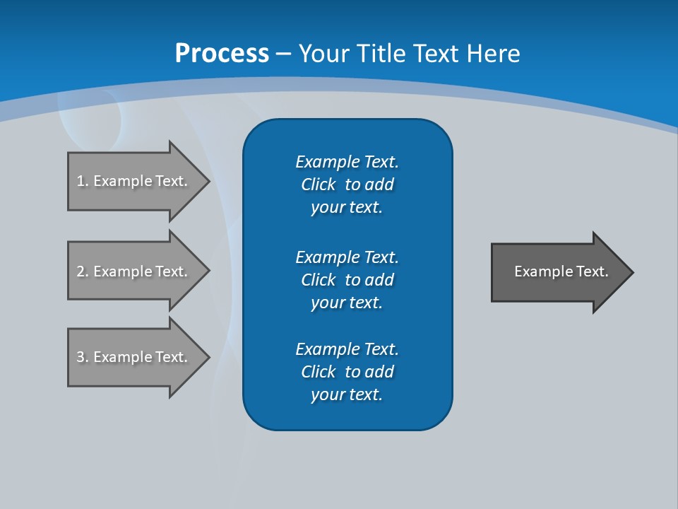 Abstract Artistic Blow Out PowerPoint Template