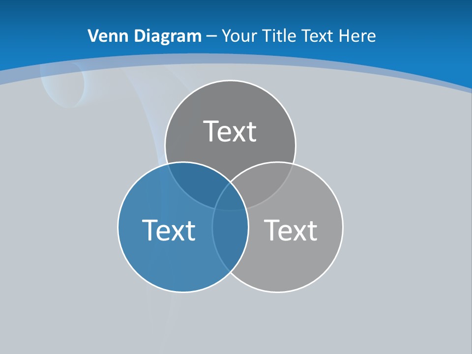 Abstract Artistic Blow Out PowerPoint Template