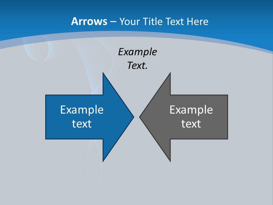 Abstract Artistic Blow Out PowerPoint Template