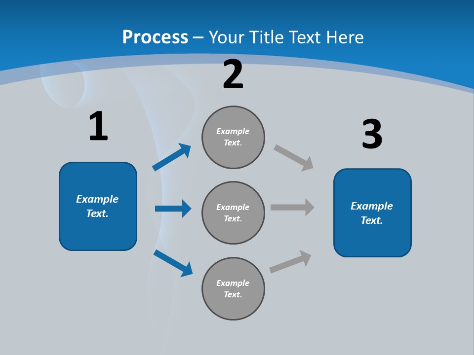 Abstract Artistic Blow Out PowerPoint Template