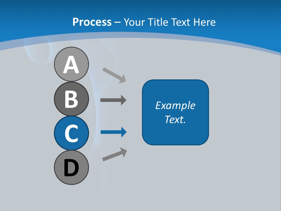 Abstract Artistic Blow Out PowerPoint Template