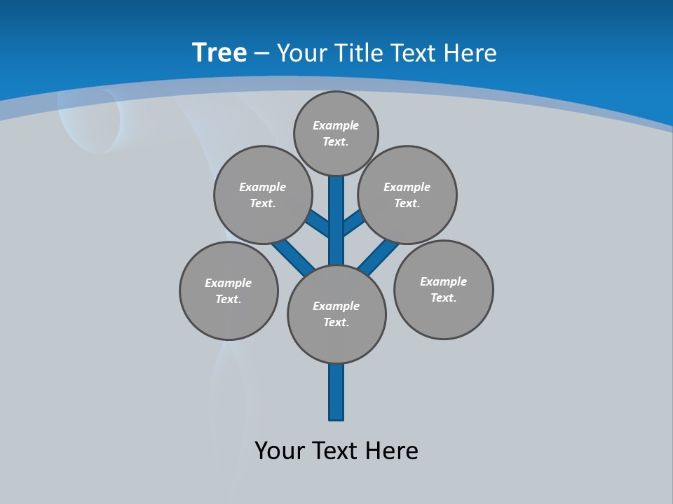 Abstract Artistic Blow Out PowerPoint Template