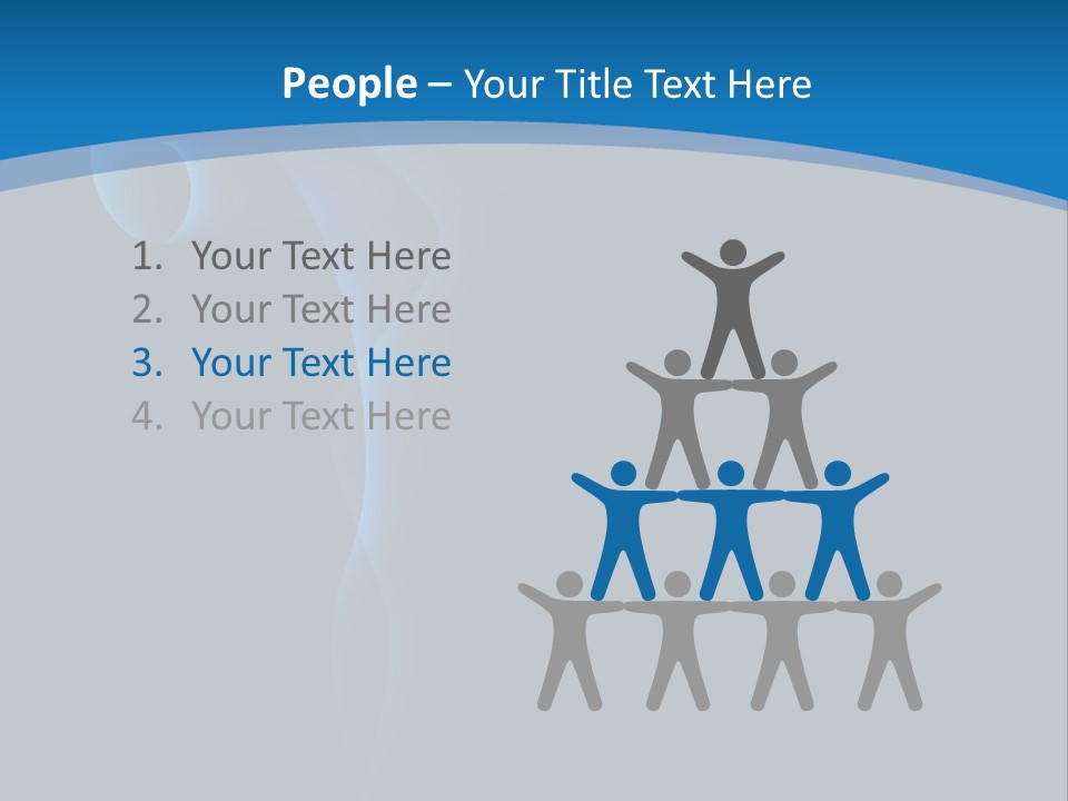 Abstract Artistic Blow Out PowerPoint Template