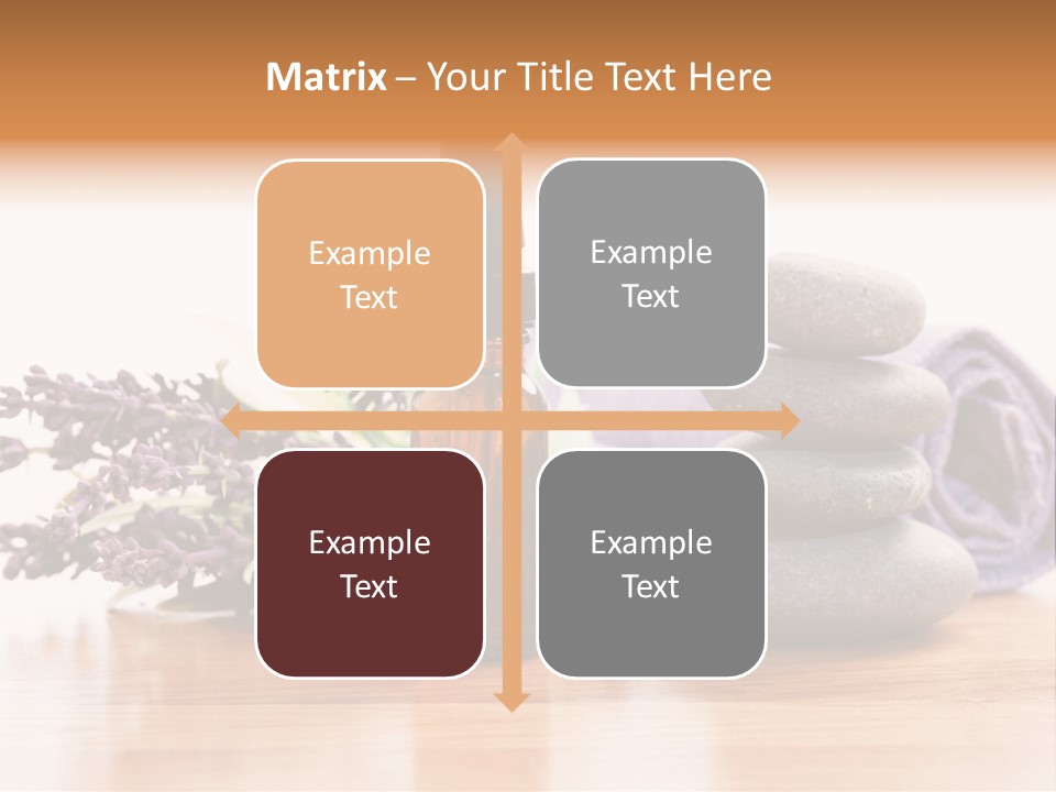 Massage Purple Essential PowerPoint Template