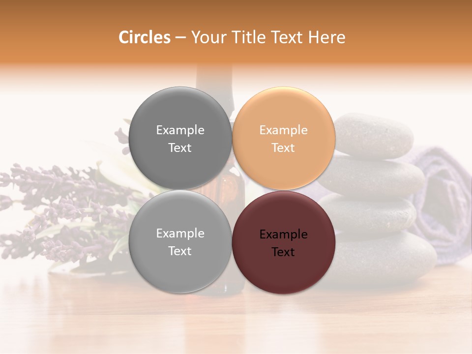 Massage Purple Essential PowerPoint Template