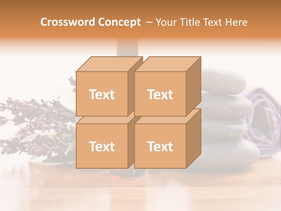Massage Purple Essential PowerPoint Template