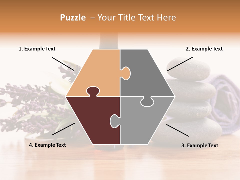 Massage Purple Essential PowerPoint Template