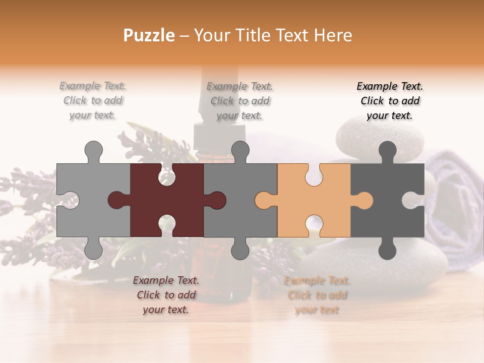 Massage Purple Essential PowerPoint Template