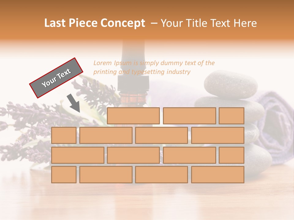 Massage Purple Essential PowerPoint Template