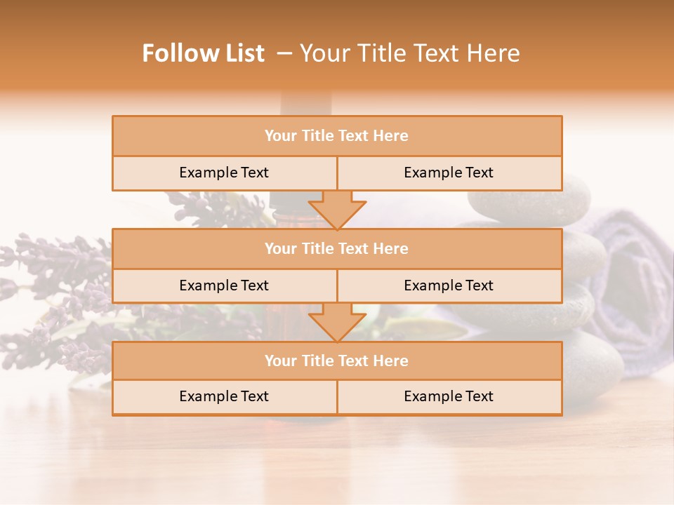 Massage Purple Essential PowerPoint Template