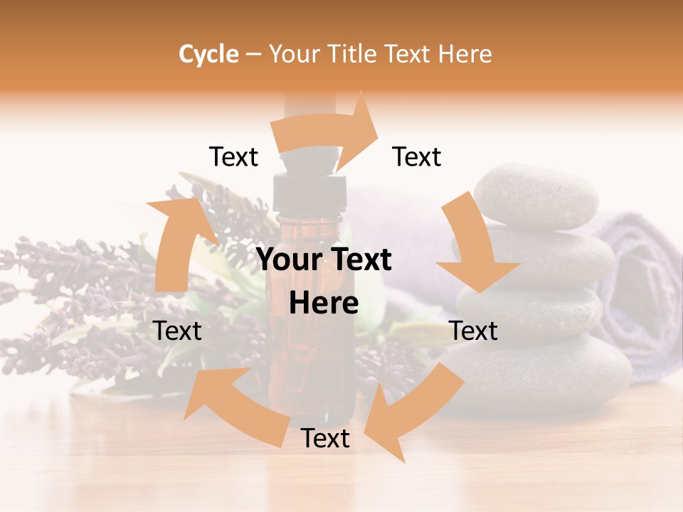 Massage Purple Essential PowerPoint Template