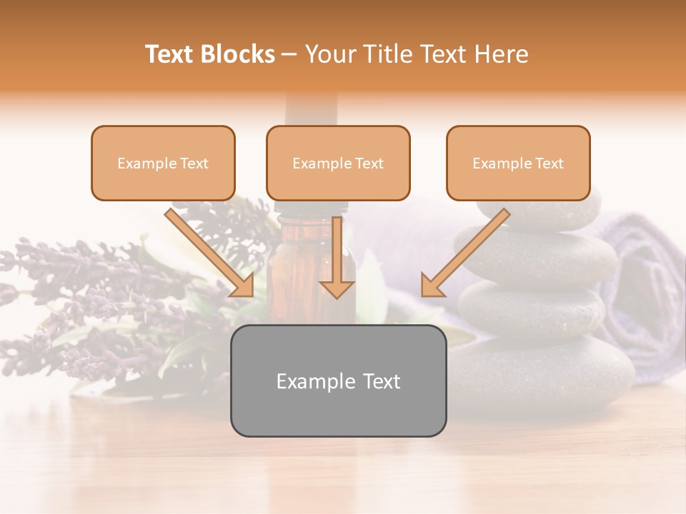 Massage Purple Essential PowerPoint Template