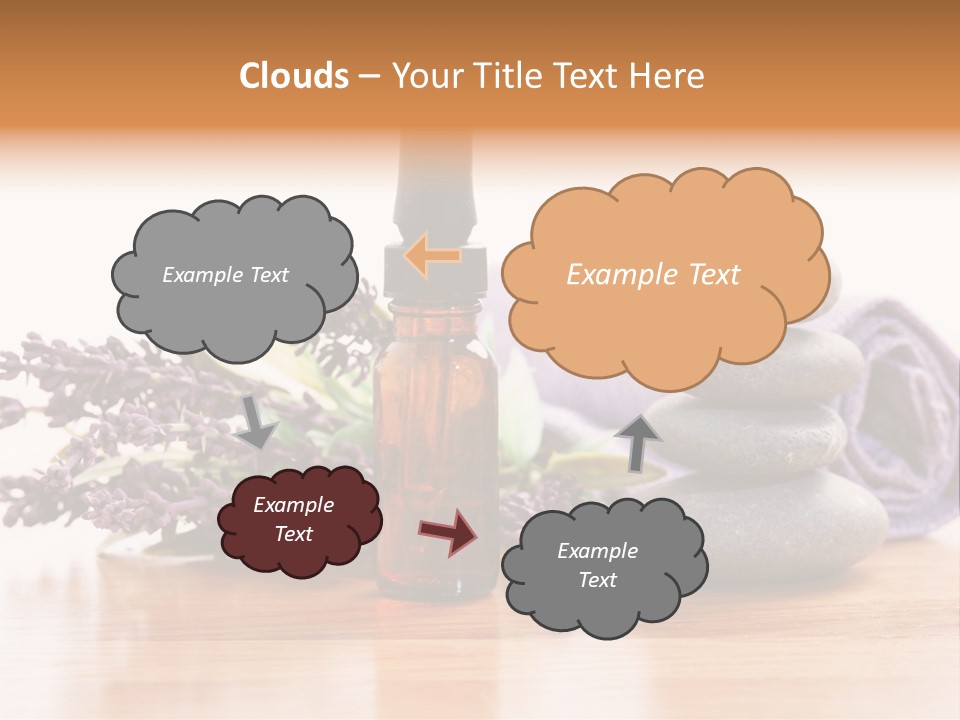 Massage Purple Essential PowerPoint Template