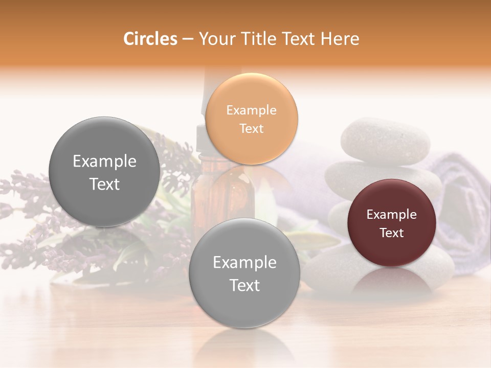 Massage Purple Essential PowerPoint Template
