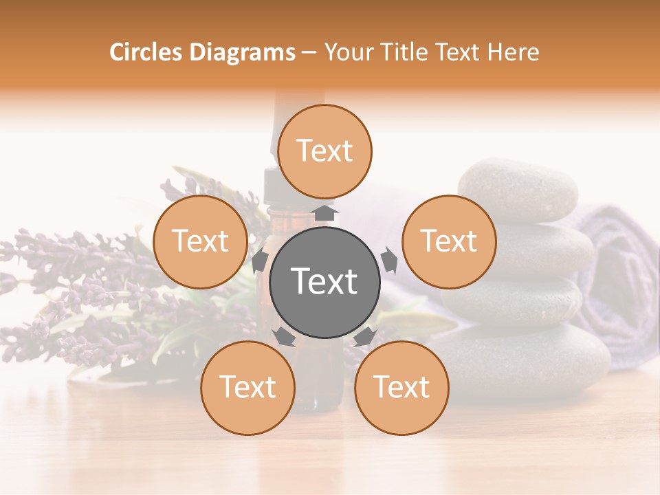 Massage Purple Essential PowerPoint Template