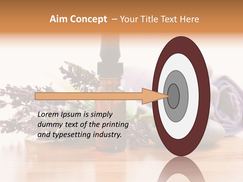 Massage Purple Essential PowerPoint Template