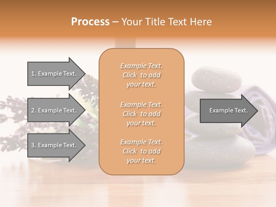 Massage Purple Essential PowerPoint Template